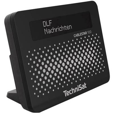 TechniSat Cablestar 100 Digital-Radio Empfangsteil Schwarz 