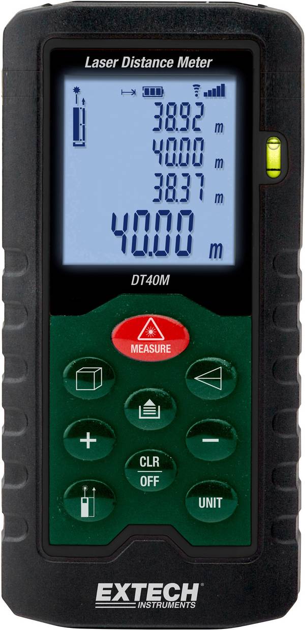 Extech DT40M Laser-Entfernungsmesser 40 m
