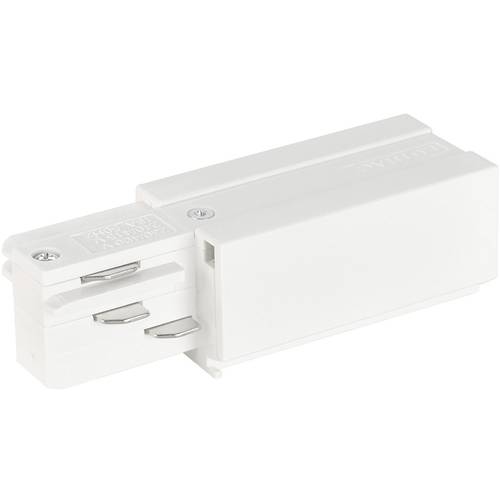 Eutrac 1001514 Hochvolt-Schienensystem-Komponente Einspeiser Einspeiser, rechts, weiss Verkehrsweiß