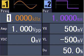 VOLTCRAFT FG-2502 Funktionsgenerator netzbetrieben 1 µHz - 50 MHz 2-Kanal Arbiträr, Rauschen, Puls, Rechteck, Sinus, Dre-6