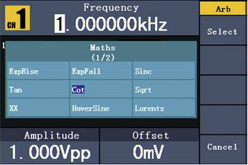 VOLTCRAFT FG-2502 Funktionsgenerator netzbetrieben 1 µHz - 50 MHz 2-Kanal Arbiträr, Rauschen, Puls, Rechteck, Sinus, Dre-8