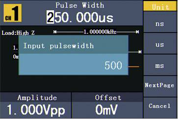 VOLTCRAFT FG-2502 Funktionsgenerator netzbetrieben 1 µHz - 50 MHz 2-Kanal Arbiträr, Rauschen, Puls, Rechteck, Sinus, Dre-15