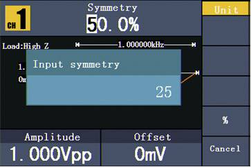 VOLTCRAFT FG-2502 Funktionsgenerator netzbetrieben 1 µHz - 50 MHz 2-Kanal Arbiträr, Rauschen, Puls, Rechteck, Sinus, Dre-16