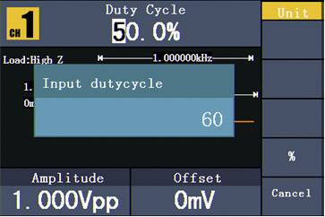 VOLTCRAFT FG-2502 Funktionsgenerator netzbetrieben 1 µHz - 50 MHz 2-Kanal Arbiträr, Rauschen, Puls, Rechteck, Sinus, Dre-17