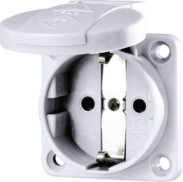 MENNEKES 11010 1fach Anbau-Steckdose   IP54 Grau