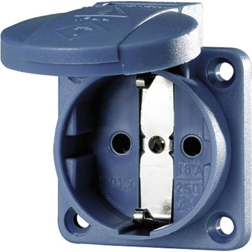 MENNEKES 11011 1fach Anbau-Steckdose IP54 Blau