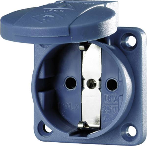 MENNEKES 11011 1fach Anbau-Steckdose   IP54 Blau