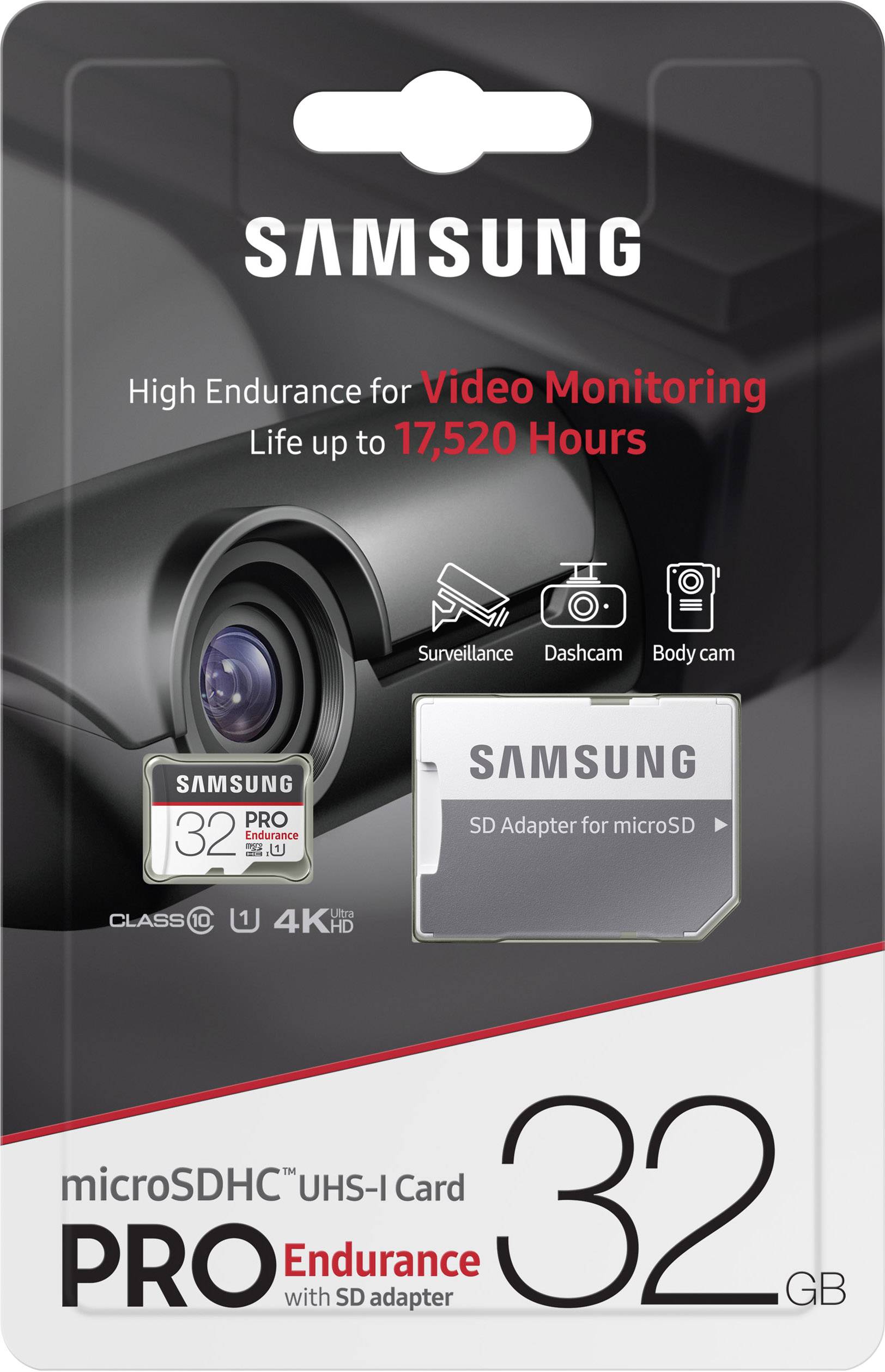Samsung 32GB PRO Endurance microSD Karte (SD Adapter)-5