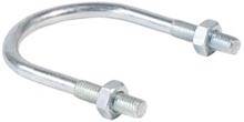 Fischer 24417 Rundstahlbügel 40 mm Stahl verzinkt 10 St.