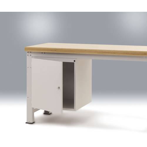 Manuflex ZB4331.7035 Gehäuse 300 PROFI mit ZV und EA für 700 mm Tiefe RAL7035 lichtgrau (B x H x T) 500 x 360 x 500 mm