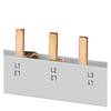 Siemens 5ST3745 Stiftsammelschiene berührungssicher, 10mm2 4-phasig, 214mm lang schneidbar Stiftsammelschiene 10 mm² 63 A 1 St.