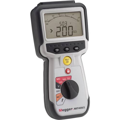 Megger MIT400/2 Isolationsmessgerät 250 V, 500 V, 1000 V 200 GΩ