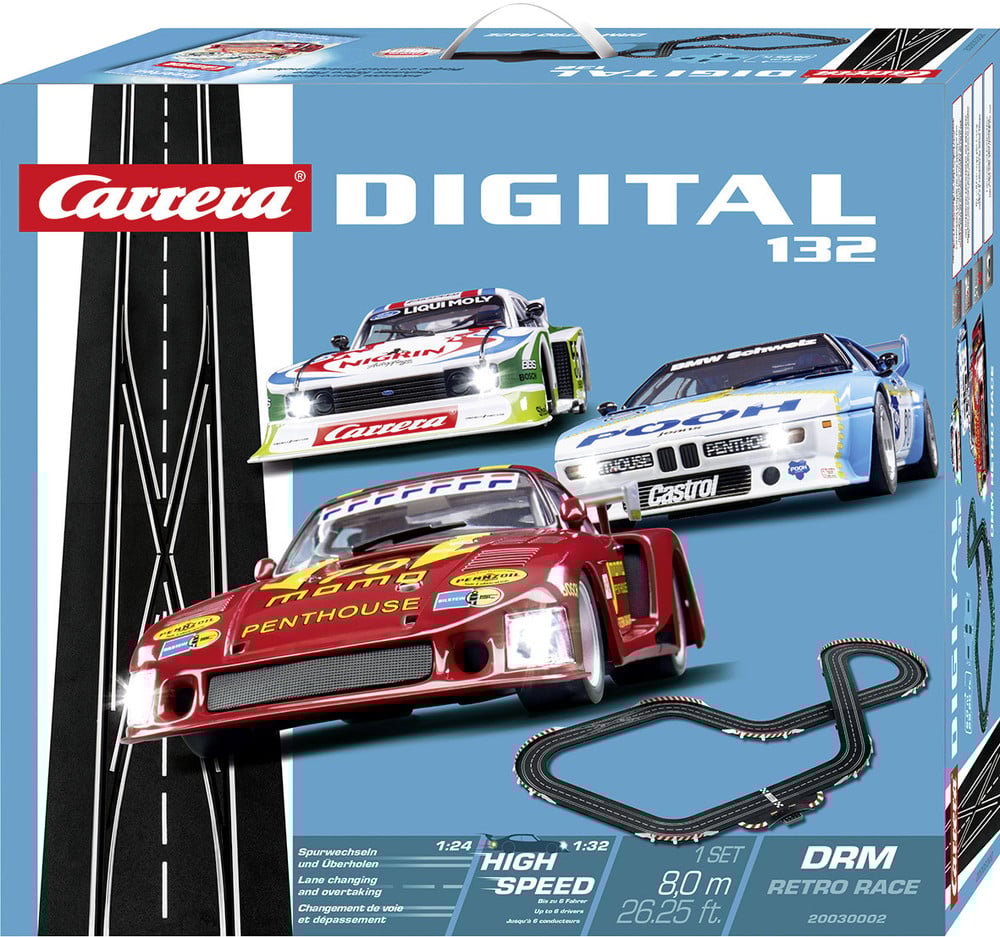 Carrera 20030002 DIGITAL 132 DRM Retro Race StartSet kaufen
