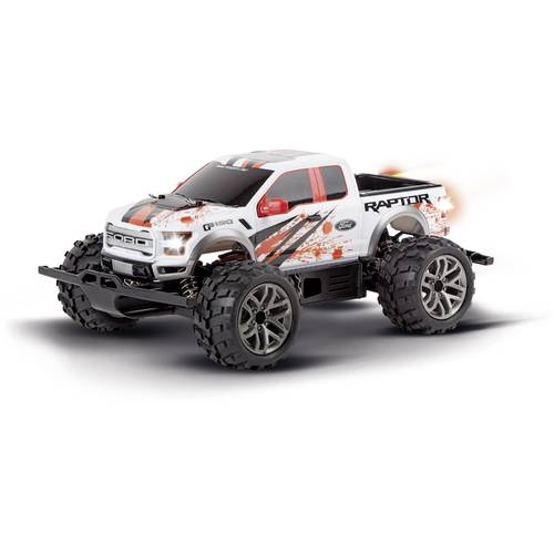 Carrera RC 370183017 Ford F-150 Raptor 1:18 RC Einsteiger Modellauto Elektro Monstertruck Allradantrieb (4WD) Inkl. Akku...