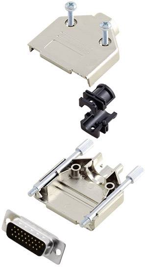 Amphenol L17DTPK-M-15+L717HDA26P D-SUB Stiftleisten-Set 180 ° Polzahl: 26 Lötkelch 1 St.