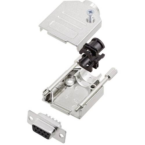 Amphenol L17DTZK09+L77SDE09S D-SUB Buchsenleisten-Set 180 ° Polzahl: 9 Lötkelch 1 St.