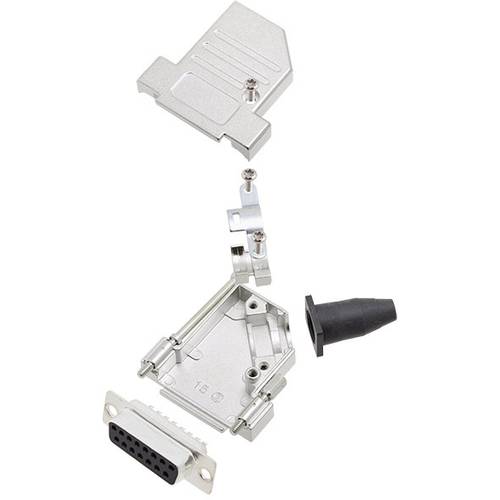 Amphenol L17DTSL25-RG-LJS-S+L77SDB25S D-SUB Buchsenleisten-Set 45 ° Polzahl: 25 Lötkelch 1 St.