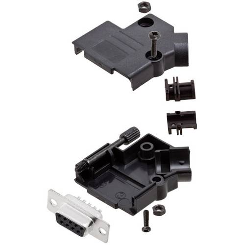 Thumbnail - Amphenol L17D45PK-P-15+L77SDA15S D-SUB Buchsenleisten-Set 45 ° Polzahl: 15 Lötkelch 1 St.