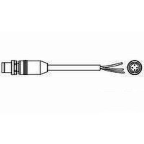 Thumbnail - TE Connectivity 1-2273044-1 Sensor-/Aktor-Steckverbinder, konfektioniert M12 Stecker, gerade 1.50 m Polzahl Sensoren: 4 ...