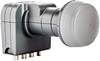 fuba DEK 407 Quattro-LNB Teilnehmer-Anzahl: 4 Feedaufnahme: 40 mm Grau