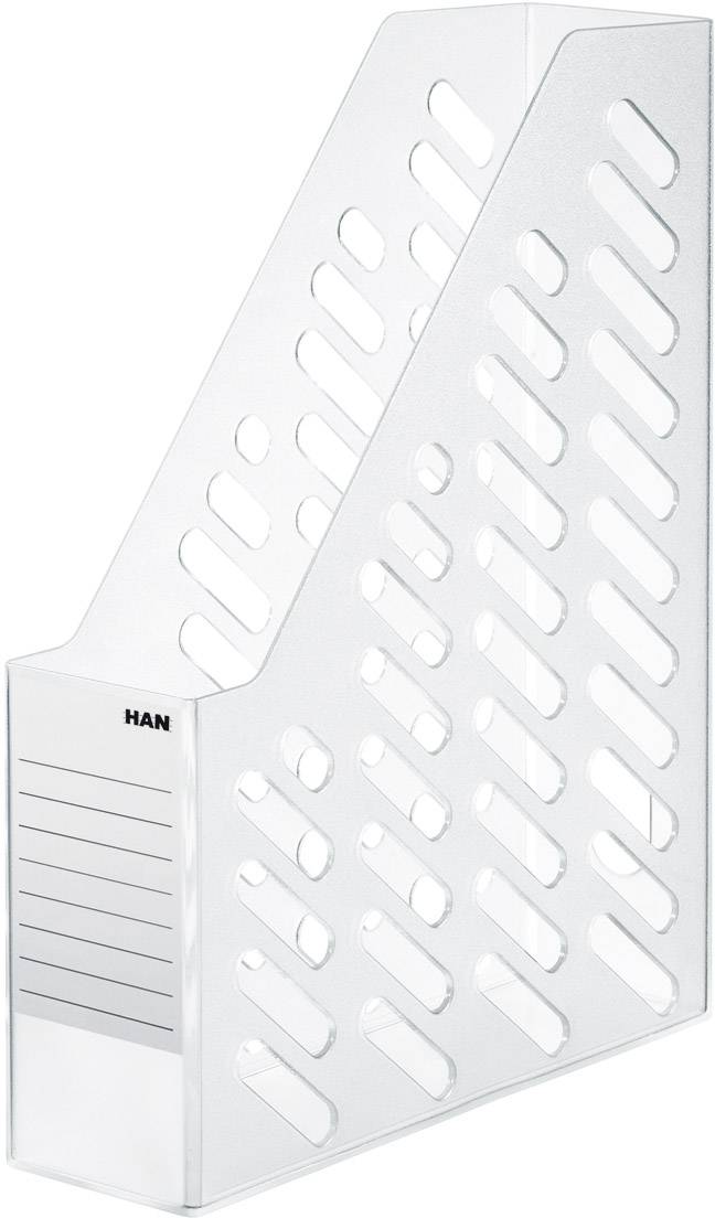 HAN BRILLANT 1602-63 stojací pořadač na dokumenty DIN A4, DIN C4 průsvitná, čirá polystyren 1 ks