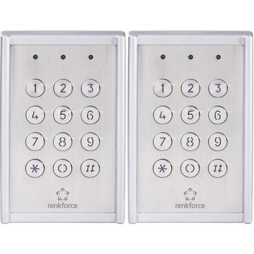 Renkforce RF-3422560 Codeschloss Aufputz IP65 mit beleuchteter Tastatur
