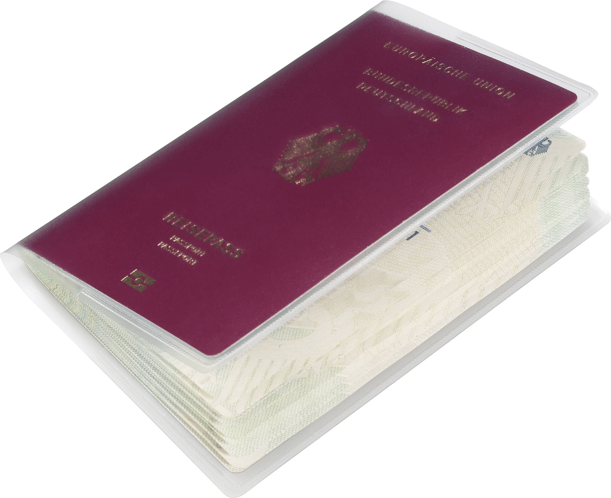 Ausweishülle, Kartentasche, Sammelhülle Reisepasshülle Doppelhülle-5