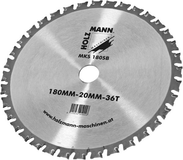 Ersatzsägeblatt TCT Holzmann Maschinen MKS180SB