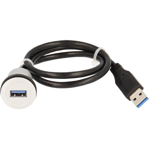 1 x USB 3.0 Buchse A - 1 x USB 3.0 Stecker A RRJ_USB3 Schlegel Inhalt: 1 St.
