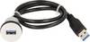 1 x USB 3.0 Buchse A - 1 x USB 3.0 Stecker A RRJ_USB3 Schlegel Inhalt: 1 St.
