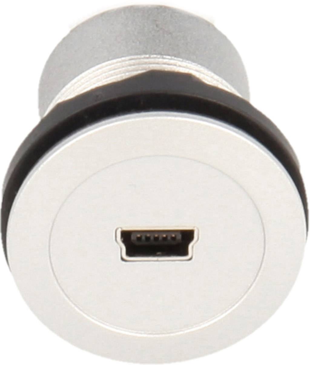 SCHLEGEL MIni-USB-Einbaubuchsen 2.0 Buchse, Einbau Schlegel Inhalt: 1 St.