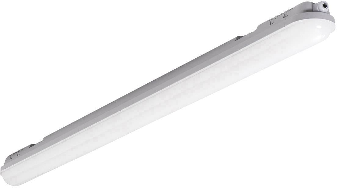 KANLUX MAH LED N LED-Feuchtraum-Wannenleuchte LED LED fest eingebaut 40 W Neutral-Weiß Grau