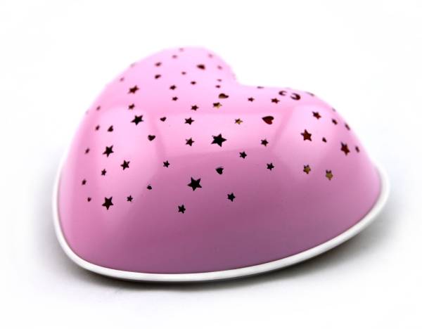 Niermann Nachtlicht Solar Heart 80035 Nachtlicht Herz LED Grün, Blau, Rot Pink