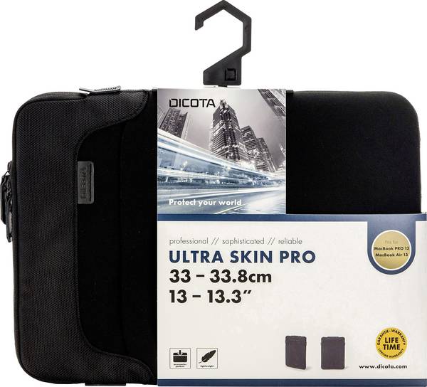 DICOTA Ultra Skin PRO Laptop Sleeve 13.3"" - Notebook-Hülle - 33.8 cm (13.3"")