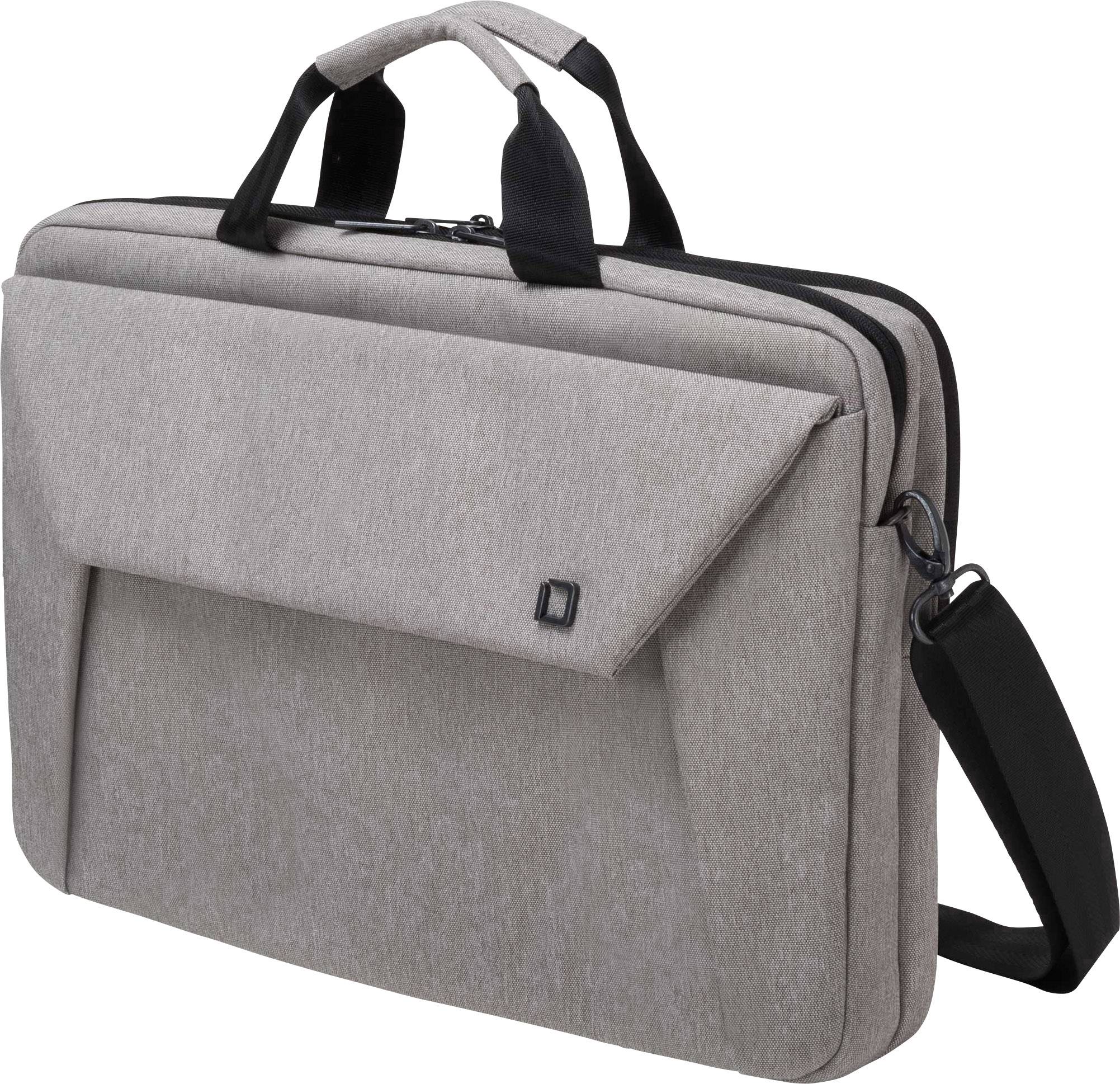Dicota Notebook Tasche Dicota Slim Case Plus EDGE - Notebook-Ta Passend für maximal: 33,8 cm (13,3") Lichtgrau