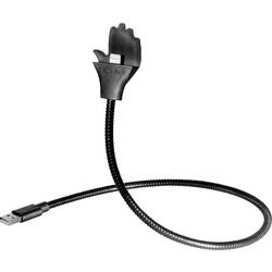 Image of Maxtrack USB-Kabel USB 2.0 USB-A Stecker, Apple Lightning Stecker 50.00 cm Schwarz