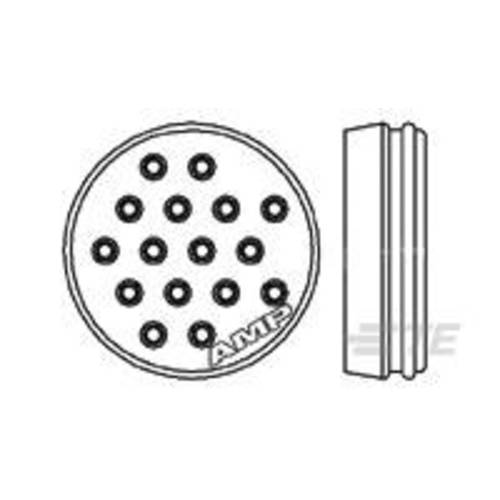 TE Connectivity 213920-2 Rundstecker Stecker Gesamtpolzahl: 16 Serie (Rundsteckverbinder): CPC 1 St.