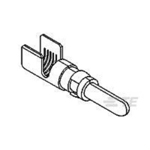 TE Connectivity 213845-4 Rundstecker Stiftkontakt 1 St.