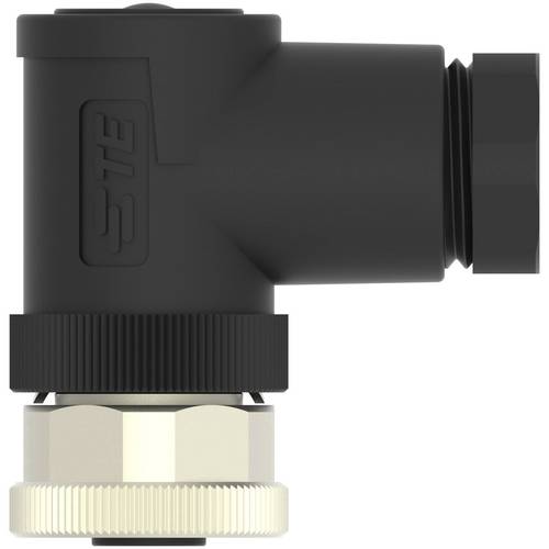 TE Connectivity T4112002031-000 Sensor-/Aktor-Steckverbinder, unkonfektioniert M12 Buchse, gewinkelt Polzahl Sensoren: 3...