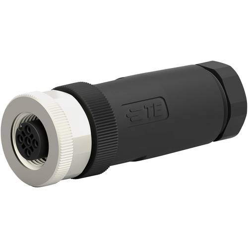 TE Connectivity T4110002041-000 Sensor-/Aktor-Steckverbinder, unkonfektioniert M12 Buchse, gerade Polzahl Sensoren: 4 1 ...