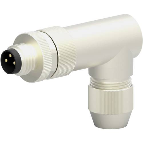 TE Connectivity T4013019031-000 Sensor-/Aktor-Steckverbinder, unkonfektioniert M8 Stecker, gewinkelt Polzahl Sensoren: 3...