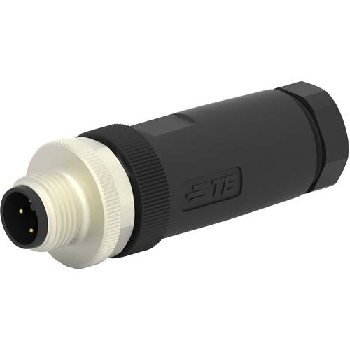 TE Connectivity T4111002041-000 Sensor-/Aktor-Steckverbinder, unkonfektioniert M12 Stecker, gerade Polzahl Sensoren: 4 1...