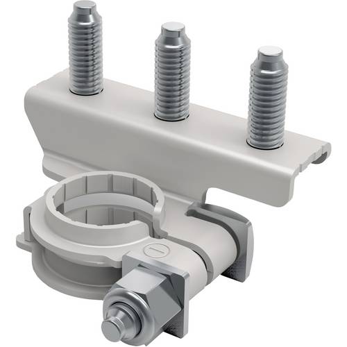 Thumbnail - MTA Automotive 15.07707 Battery Terminal M666DX - Batteriepolklemme Minuspol 3 Stehbolzen M6 1 St.