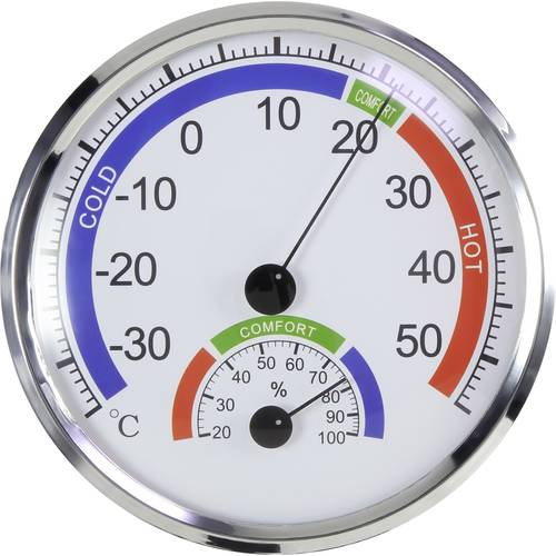 Thermo-/Hygrometer Silber TH101E
