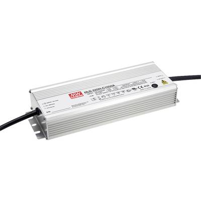 Mean Well HLG-320H-C1400B LED-Treiber  Konstantspannung 320.6 W 1400 mA 114 - 229 V/DC dimmbar, 3 in 1 Dimmer Funktion, 