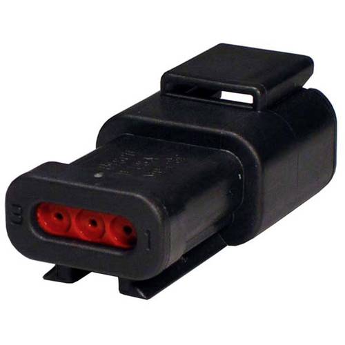 TE Connectivity Stiftgehäuse-Kabel DTM Polzahl Gesamt 3 DTM04-3P-E005 1 St.