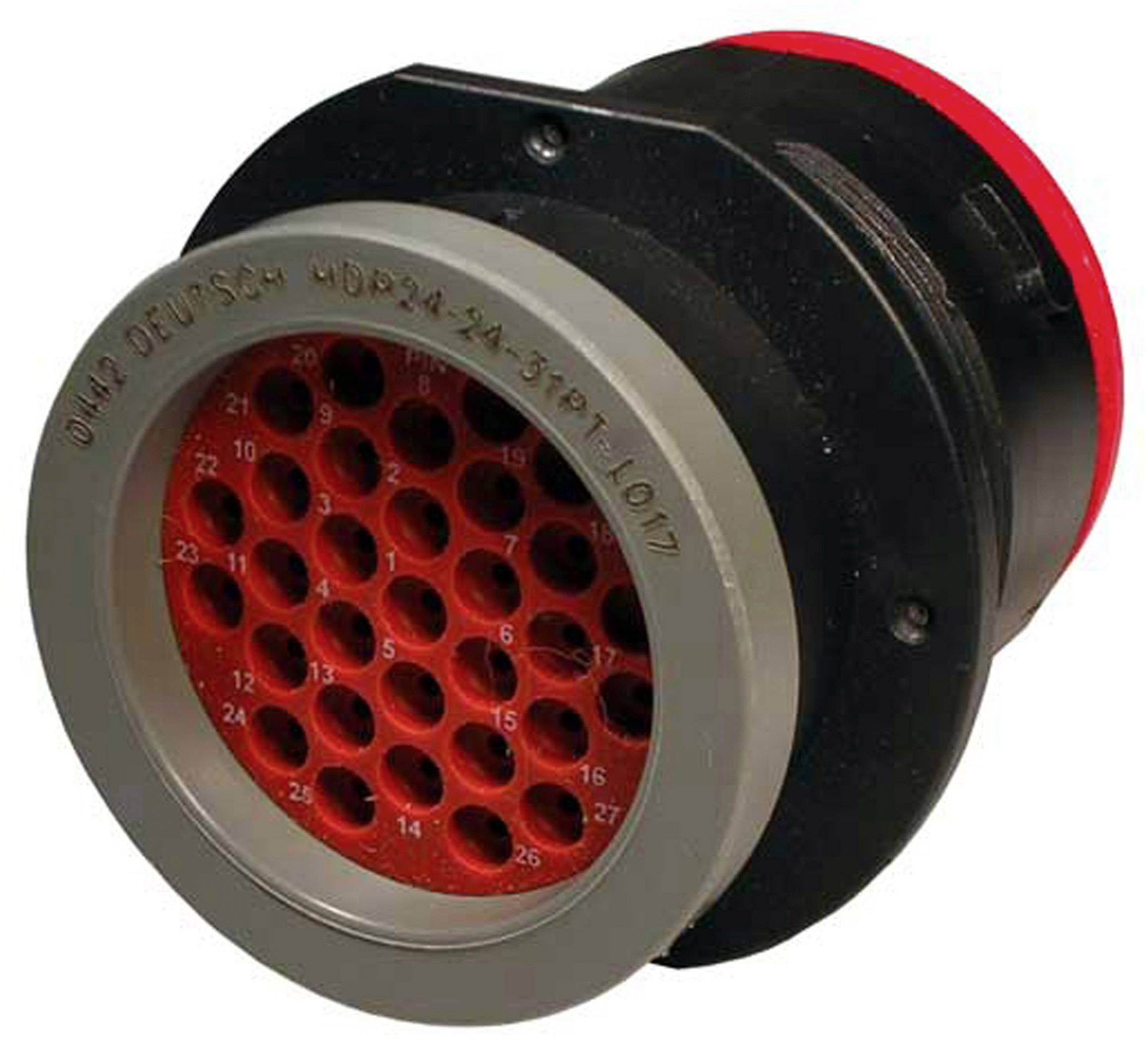 TE Connectivity HDP24-24-31PT-L017 Rundstecker Stecker, gerade Serie (Rundsteckverbinder): HDP20 1 St.