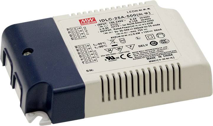 Mean Well Schaltnetzteil IDLC-27 25,2 W 25,2 - 36 V 700 mA geschlossen für LED- und-1