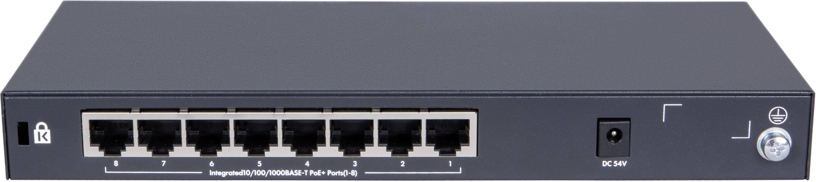Hewlett Packard Enterprise HPE OfficeConnect 1420 8G PoE+ - Switch Netzwerk Switch PoE-Funktion-1