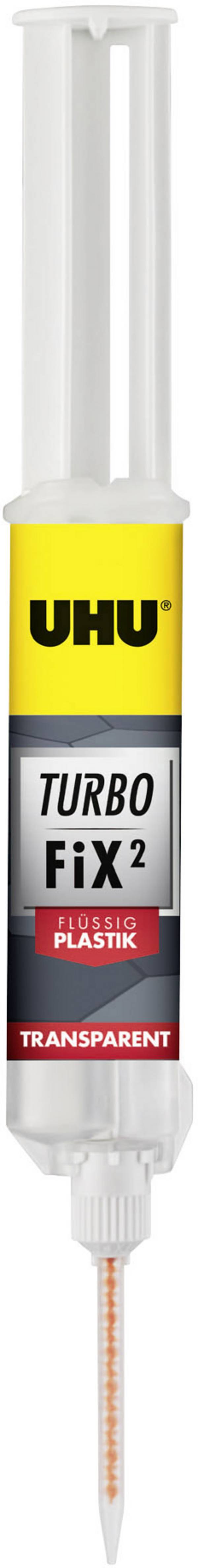UHU TURBO FIX² PLASTIK Zwei-Komponentenkleber 51840 10 g